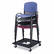 SAF4188 Stacking Chair Cart, 23w x 23d x 4-1/2h, Black By SAFCO PRODUCTS