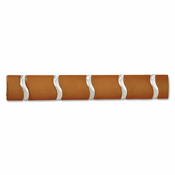 SAF4243CY Designer Wall Rack, Cherry, Wood, Wall-Mounted, 5 Hooks By SAFCO PRODUCTS
