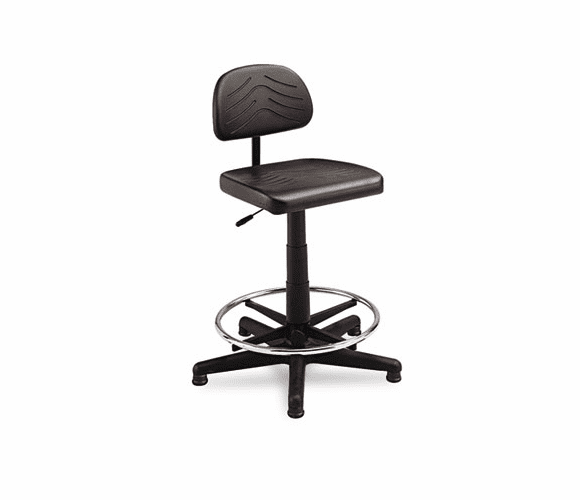 SAF5110 TaskMaster EconoMahogany WorkBench Chair, Black By SAFCO PRODUCTS
