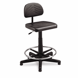 SAF5110 TaskMaster EconoMahogany WorkBench Chair, Black By SAFCO PRODUCTS