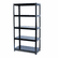 SAF5245BL Boltless Steel Shelving, 5 Shelves, 36w x 18d x 72h, Black By SAFCO PRODUCTS