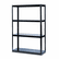 SAF5246BL Boltless Steel Shelving, 5 Shelves, 48w x 18d x 72h, Black By SAFCO PRODUCTS