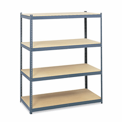 SAF5260 Steel Pack Archival Shelving, 69w x 33d x 84h, Gray By SAFCO PRODUCTS
