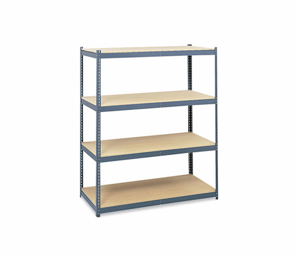 SAF5260 Steel Pack Archival Shelving, 69w x 33d x 84h, Gray By SAFCO PRODUCTS