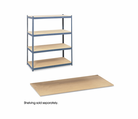 SAF5261 Particleboard Shelves for Steel Pack Archival Shelving, 69w x 33d, Box of 4 By SAFCO PRODUCTS
