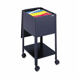 SAF5360BL Economy Tub File, 13-1/2w x 17-1/2d x 27-3/4h, Black By SAFCO PRODUCTS