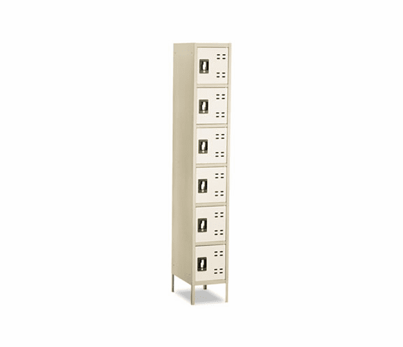 SAF5524TN Box Locker, 12w x 18d x 78h, Two-Tone Tan By SAFCO PRODUCTS