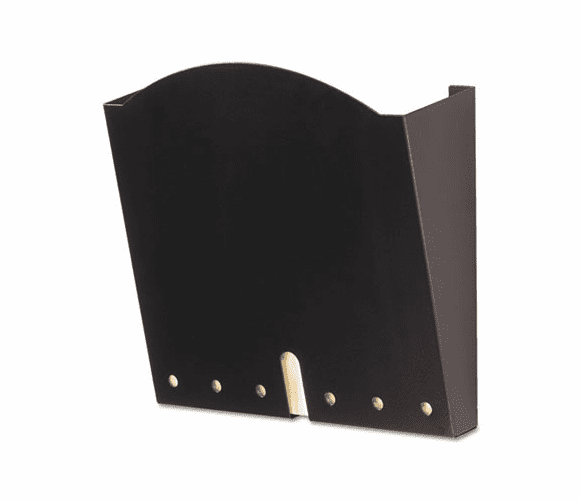 SAF5654BL HIPPA-Compliant Wall Pocket, Letter, Black, 12 x 3 1/4 x 10 3/4 By SAFCO PRODUCTS