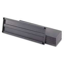 SAF6250 Industrial Steel Shelving, 6 Shelves, 36w x 12d, Dark Gray By SAFCO PRODUCTS