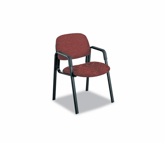 SAF7046BG Cava Urth Collection Straight Leg Guest Chair, Burgundy By SAFCO PRODUCTS