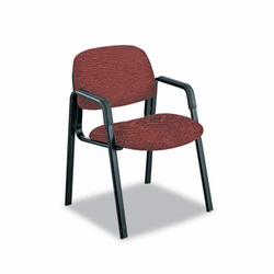 SAF7046BG Cava Urth Collection Straight Leg Guest Chair, Burgundy By SAFCO PRODUCTS
