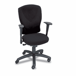 SAF7079BL Vivid Task Chair, High-Back, Black By SAFCO PRODUCTS
