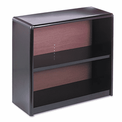 SAF7170BL Value Mate Series Bookcase, 2 Shelves, 31-3/4w x 13-1/2d x 28h, Black By SAFCO PRODUCTS