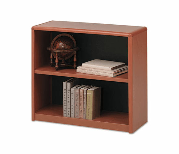 SAF7170CY Value Mate Series Bookcase, 2 Shelves, 31-3/4w x 13-1/2d x 28h, Cherry By SAFCO PRODUCTS
