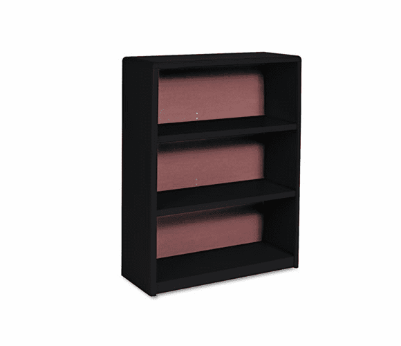 SAF7171BL Value Mate Series Bookcase, 3 Shelves, 31-3/4w x 13-1/2d x 41h, Black By SAFCO PRODUCTS