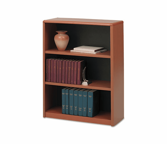 SAF7171CY Value Mate Series Bookcase, 3 Shelves, 31-3/4w x 13-1/2d x 41h, Cherry By SAFCO PRODUCTS