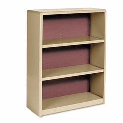 SAF7171SA Value Mate Series Bookcase, 3 Shelves, 31-3/4w x 13-1/2d x 41h, Sand By SAFCO PRODUCTS