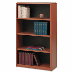 SAF7172CY Value Mate Series Bookcase, 4 Shelves, 31-3/4w x 13-1/2d x 54h, Cherry By SAFCO PRODUCTS