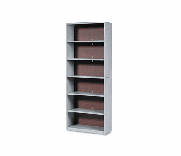SAF7174GR Value Mate Series Bookcase, 6 Shelves, 31-3/4w x 13-1/2d x 80h, Gray By SAFCO PRODUCTS
