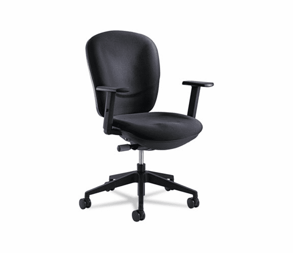 SAF7205BL Rae Series Synchro-Tilt Task Chair, Black By SAFCO PRODUCTS