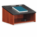 SAF8916CY Tabletop Lectern, 24w x 18-1/2d x 13-3/4h, Cherry/Black By SAFCO PRODUCTS