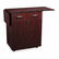 SAF8962MH Hospitality Service Cart, 1-Shelf, 32-1/2w x 20-1/2d x 38-3/4h, Mahogany By SAFCO PRODUCTS