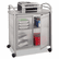 SAF8966GR Impromptu Refreshment Cart, 1-Shelf, 34w x 21-1/4d x 36-1/2h, Silver/Gray By SAFCO PRODUCTS