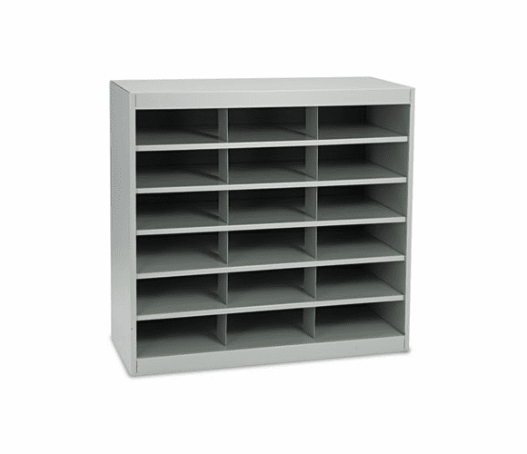 SAF9264GR Steel Project Center Organizer, 18 Pockets, 37 1/2 x 15 3/4 x 36 1/2 By SAFCO PRODUCTS