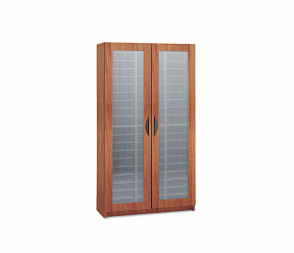 SAF9355CY Literature Organizer, Particleboard/Polycarbonite, 60 Compartments, Cherry By SAFCO PRODUCTS