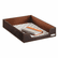 SAF9391CE Desk Tray, Single Tier, Leather Look, Letter, Chocolate By SAFCO PRODUCTS
