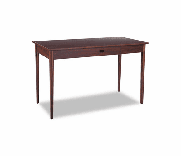 SAF9446MH Aprs Table Desk, 48w x 24d x 30h, Mahogany By SAFCO PRODUCTS