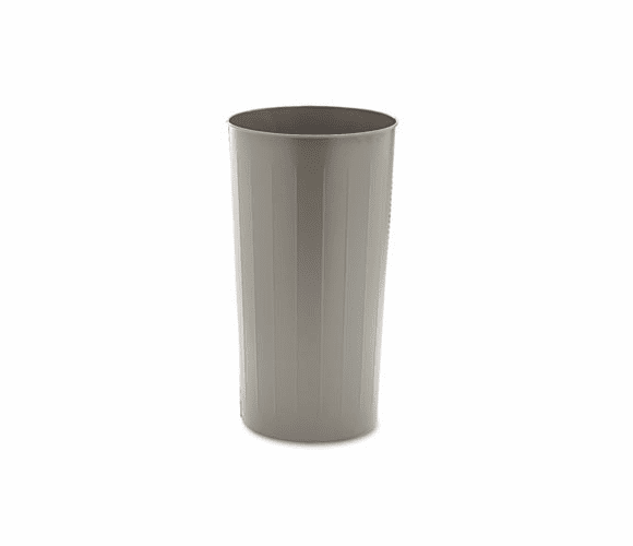 SAF9610CH Fire-Safe Wastebasket, Round, Steel, 20 gal, Charcoal By SAFCO PRODUCTS