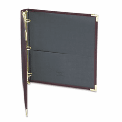 SAM15134 Classic Collection Ring Binder Portfolio, 11 x 8 1/2, 1" Capacity, Burgundy By SAMSILL CORPORATION