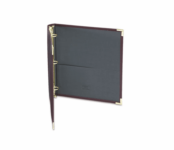 SAM15134 Classic Collection Ring Binder Portfolio, 11 x 8 1/2, 1" Capacity, Burgundy By SAMSILL CORPORATION