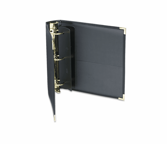 SAM15160 Classic Collection Ring Binder Portfolio, 11 x 8 1/2, 2" Capacity, Black By SAMSILL CORPORATION