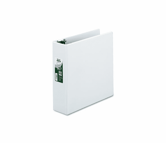 SAM16287 Clean Touch Locking D-Ring View Binder, 3" Capacity, White By SAMSILL CORPORATION
