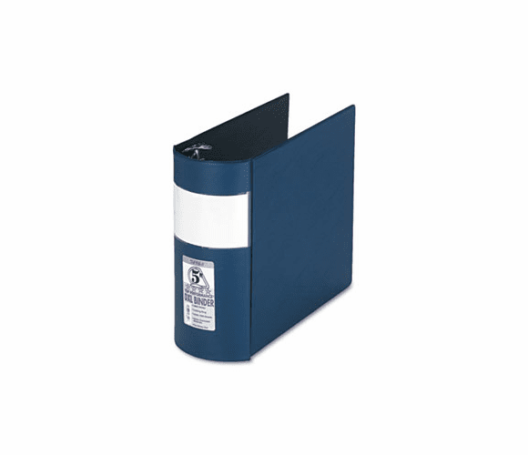 SAM17602 Top Performance DXL Locking D-Ring Binder With Label Holder, 5" Cap, Dark Blue By SAMSILL CORPORATION