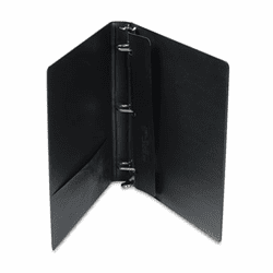 SAM17630 Top Performance DXL Locking D-Ring Binder With Label Holder, 1" Capacity, Black By SAMSILL CORPORATION