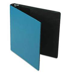 SAM17638 Top Performance DXL Locking D-Ring Binder With Label Holder, 1" Capacity, Teal By SAMSILL CORPORATION
