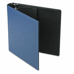 SAM17652 Top Performance DXL Locking D-Ring Binder, Label Holder, 1-1/2" Cap, Dark Blue By SAMSILL CORPORATION
