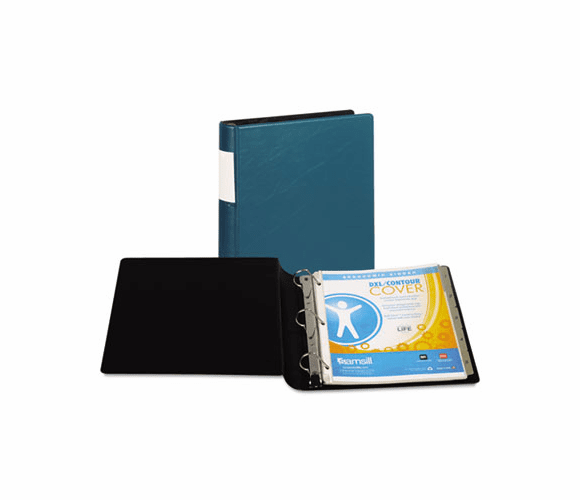 SAM17658 Top Performance DXL Locking D-Ring Binder With Label Holder, 1-1/2" Cap, Teal By SAMSILL CORPORATION