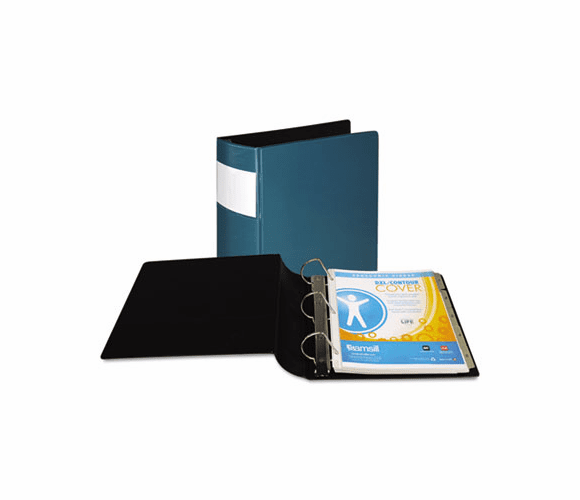 SAM17688 Top Performance DXL Locking D-Ring Binder With Label Holder, 3" Capacity, Teal By SAMSILL CORPORATION