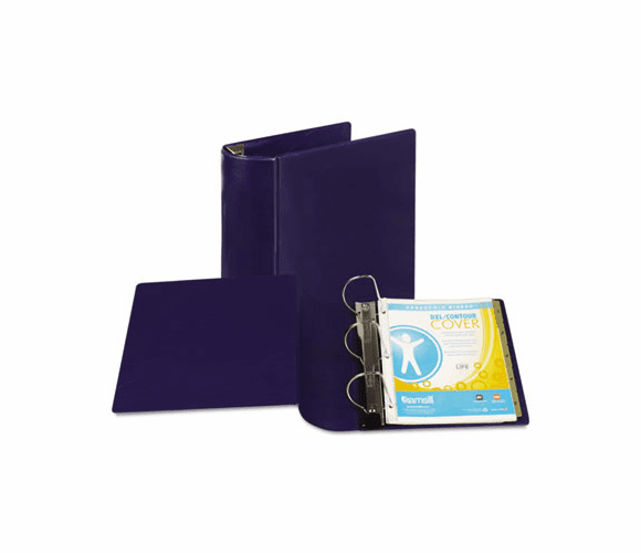 SAM17702 Top Performance DXL Angle-D View Binder, 5" Capacity, Dark Blue By SAMSILL CORPORATION