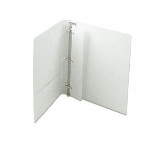 SAM17737 Top Performance DXL Angle-D View Binder, 1" Capacity, White By SAMSILL CORPORATION