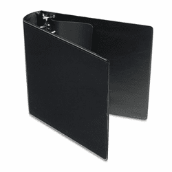 SAM17760 Top Performance DXL Angle-D View Binder, 2" Capacity, Black By SAMSILL CORPORATION