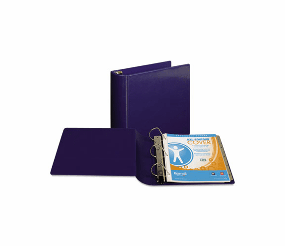 SAM17782 Top Performance DXL Angle-D View Binder, 3" Capacity, Dark Blue By SAMSILL CORPORATION