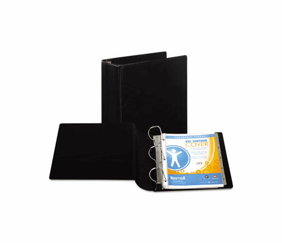 SAM17790 Top Performance DXL Angle-D View Binder, 4" Capacity, Black By SAMSILL CORPORATION