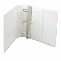 SAM17797 Top Performance DXL Angle-D View Binder, 4" Capacity, White By SAMSILL CORPORATION