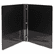 SAM18110C Speedy Spine Round Ring View Binder, 11 x 8-1/2, 1/2" Capacity, Black By SAMSILL CORPORATION