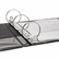 SAM18180C Speedy Spine Round Ring View Binder, 11 x 8-1/2, 3" Capacity, Black By SAMSILL CORPORATION